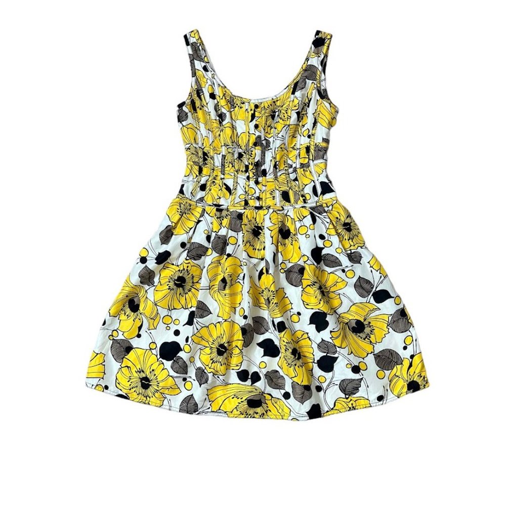 Kay Unger Silk Floral Dress Size 6